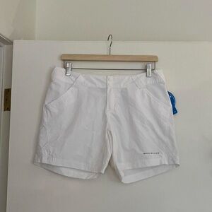 Columbia Women's White Cargo Shorts